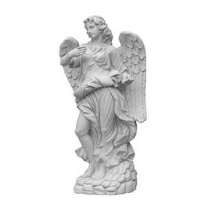 European Church Winged Angel Statues Sculpture