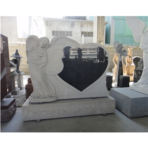 Heart-Shaped Tombstone And Monuments