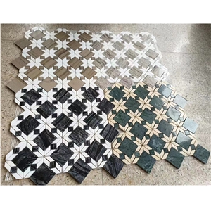 Marble Tile Kitchen Backsplash Mosaic