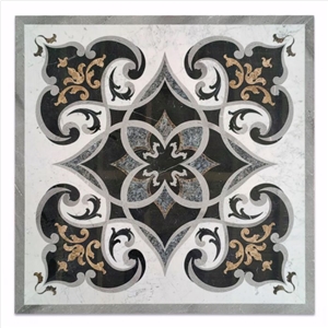 Waterjet Marble Mosaic Tiles For Sale