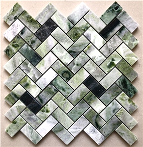 Ice Jade Marble Mosaic Tiles