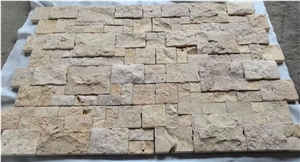 Union Deco Limestone Stone Veneer Yellow Loose Ledge Stone