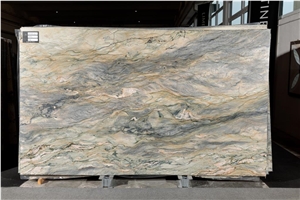 Fusion Wow Light Quarzite Slabs In Italy