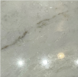 Frozen White-Galaxy Marble