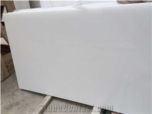 China Luxury Polished White Jade Marble Slab Tiles