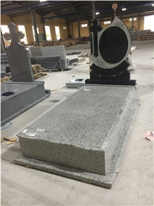Tombstone By Classic Light Grey Granite