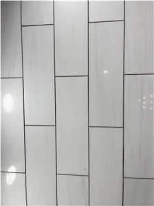 Bianco Dolomite Marble Rectangle Tiles-Polished Finish