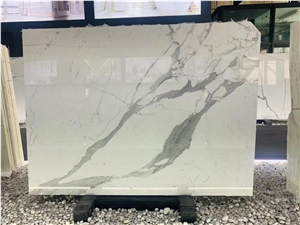 Calacatta White Marble For Wall Cladding