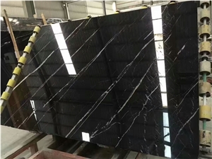 China Black Marquina Marble For Interior Decoration