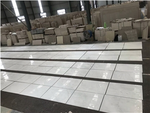 China Carrara White Marble Stone For Wall Cladding
