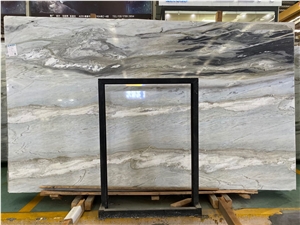China White Onicciato Marble For Floor Tiles