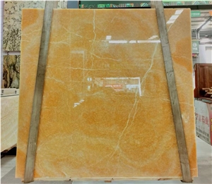 Golden Onyx Slabs For Coffee Table Tops
