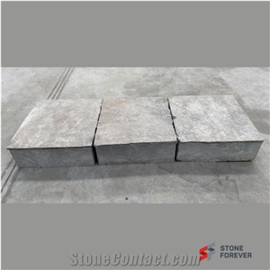 Flamed Grey Limestone Flooring Cubes