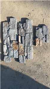 Blue Quartzite Natural Culture Ledge Stone Wall Cladding