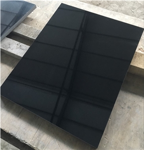China Shanxi Absolute Black Polished Granite Tile & Slab