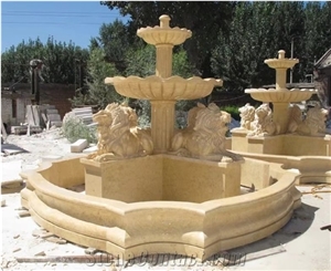 Outdoor Stone Garden Products Marble Water Fountain Sale