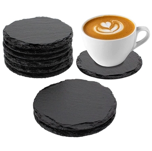 Wholesale Custom Blank Square Rubber Feet  Slate Coasters