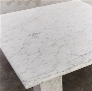 Carrara Marble Coffee Table, Carrara Living Room Furniture