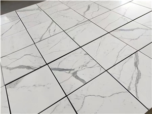 High Grade Calacatta White Marble Floor Tiles