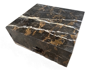 Portoro Gold Marble Coffee Table Stone Furniture