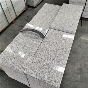 Export Polished G603 Sesame White Granite 610*305*10Mm Tiles