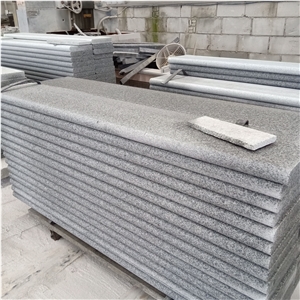 Supply Wuhan Sesame White Granite G603 Full Bullnosed Steps