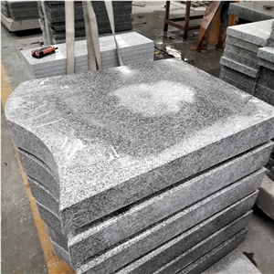 Wuhan Sesame White Granite G603 Headstone, Gravestone