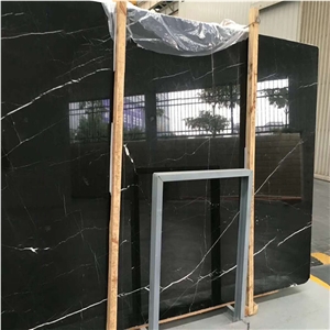 CHINESE POPULAR MARBLE BLACK MARQUINA FOR TILES