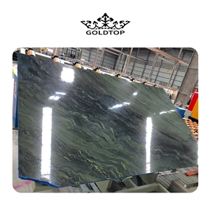 GOLDTOP OEM/ODM Verde Fusion Granite Slabs