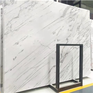High Quality Luxury Guangxi White Marble Slabs For Villa