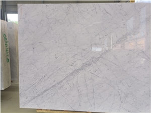 Bianco Carrara White Marble Slabs And Tiles In Super White