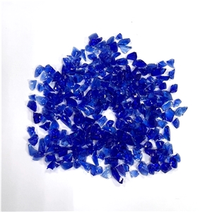 Decoration Colorful Crushed Glass Chips