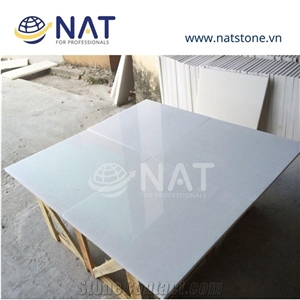Vietnam Crystal White Marble Tiles