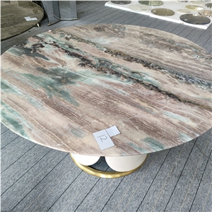 Green Valley Marble Dining Room Table Top