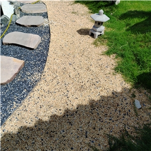 Yellow Crushed Stone 2Cm Size Aggregates For Indoor Outdoor