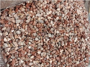 Pink Pebble For Garden And Landscape Customized Size
