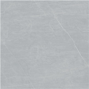 Armani Light Grey Sintered Stone Slabs Grey Base