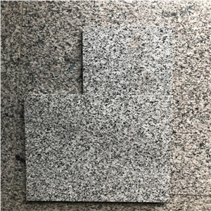 High-Grade G641 Gray Granite Flamed Slabs