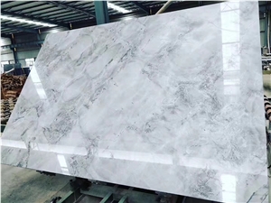 Super White Dolomitic Marble Slab