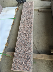 G562 Granite, Maple Red Granite Stair, Step & Risers