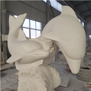 Marble Dolphin Statue Animal Statue For Sale