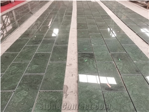Factory Price Medium Green Marble Tiles