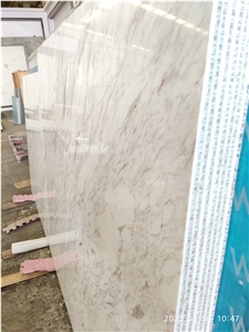 Volakas White Marble Artificial Honeycomb Slab
