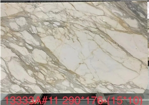 Calacatta Gold Marble Slab For Flooring