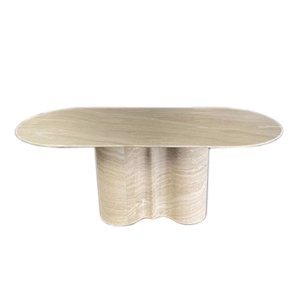Travertine Round Coffee Table For House Decor Luxury