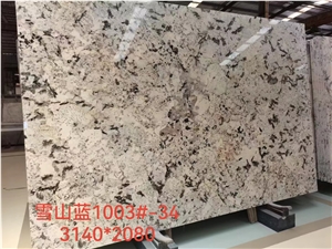 White Black Quartzite Luxury Stone Slab Stone Tile