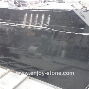 China Black Granite Hebei Black Granite Tiles/Slabs Polished
