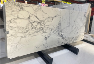 China Calacatta Marble Polished 2Cm Slabs Factory