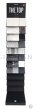 Porcelain And Stone Countertop Sample Floor Display Stand