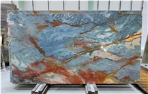 Blue Van Gogh Quartzite Slab